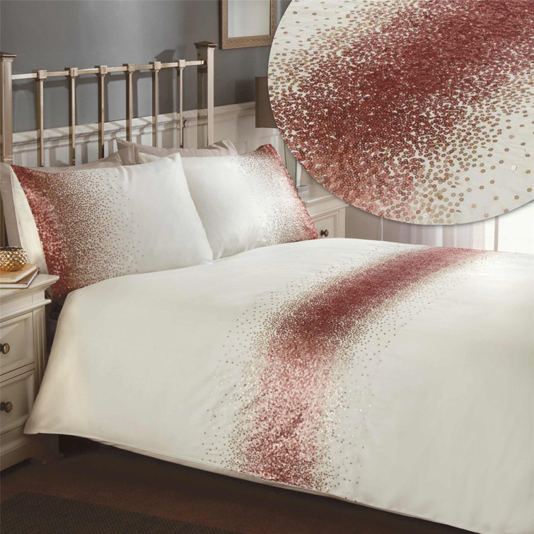 East Urban Home Laurice Cotton Blend, Polyester Duvet Cover Set Set